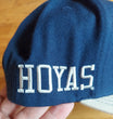 Starter: Georgetown Hoyas Bulldog Snapback Hat Cap (Split Color), Fast Shipping!
