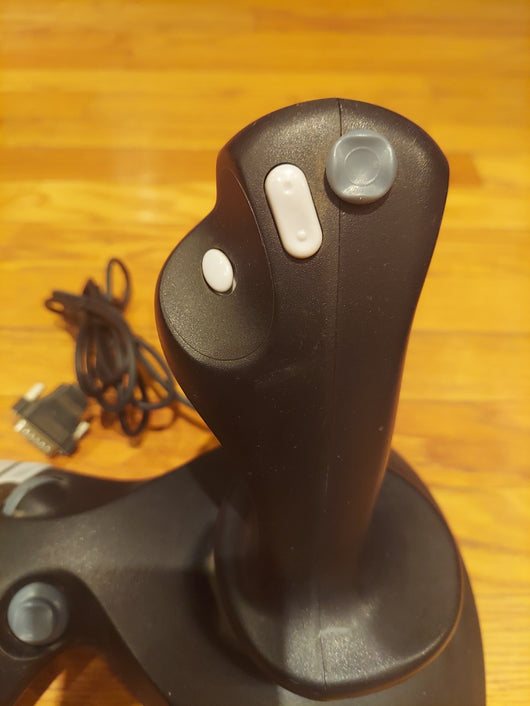 Gravis Xterminator Black Dual Flight Joystick For PC - Tested/Works - Mod. 10511