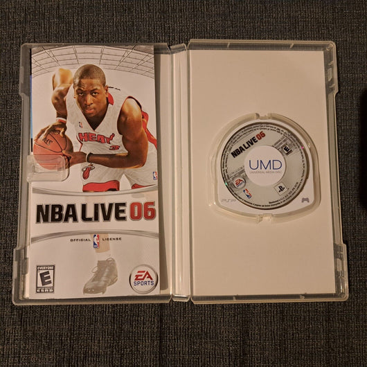 Lot of 3 PSP EA Sports Games: TIGER Woods 08 PGA, NBA Live 06, Madden NFL 08