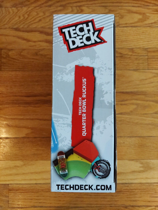Tech Deck: Quarter Bowl Rukus Set, Fast Shipping!