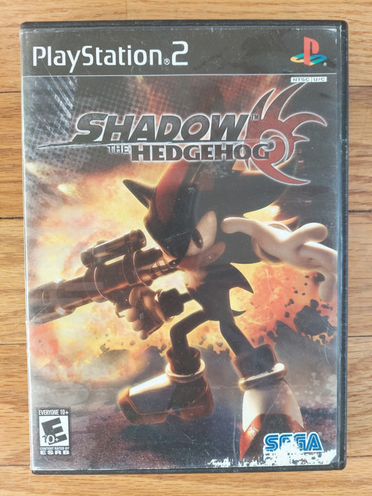 Shadow The Hedgehog - Black Label (No Manual) - PS2 Game - Works Fast Shipping!