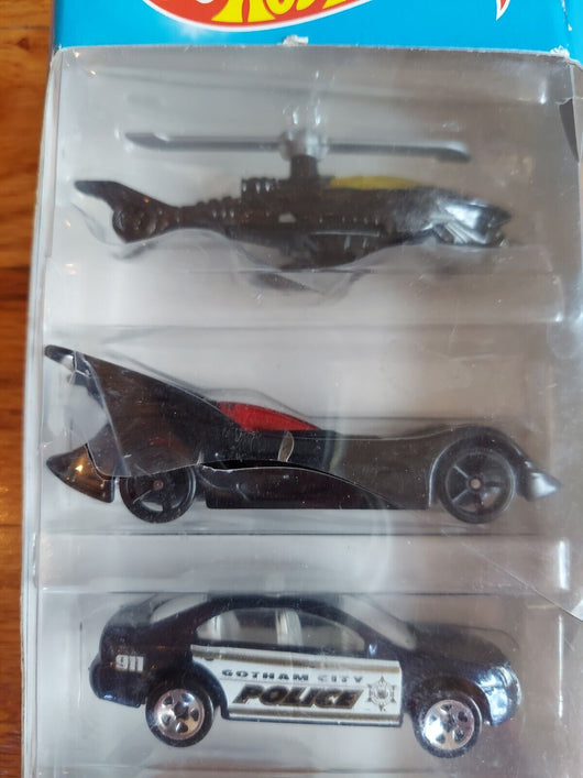 Hot Wheels Batman Begins Gotham City 5 Pack Dmg Box 2006, Fast Shipping