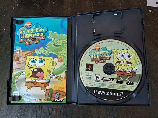 SpongeBob Squarepants Revenge of the Flying Dutchman - PlayStation 2 Ps2 - CIB 