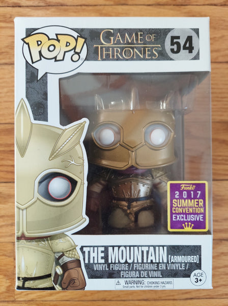 Funko Pop! Game Of Thrones - The Mountain (Armoured) #54 2017 Summer Convention