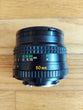 Minolta X-7 Camera W/Focal 1:2.8 28mm Lens, Minolta 1:1.7 50mm Lens, W/ Bag