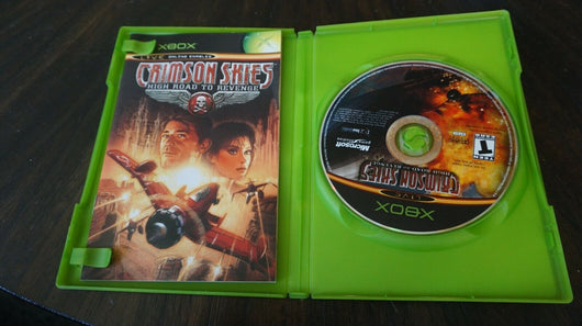 Crimson Skies: High Road to Revenge (Microsoft Xbox, 2003) (COMPLETE IN BOX)