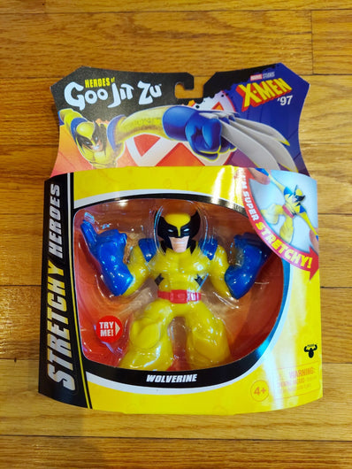 Heroes Of Goo Jit Zu: X-Men '97 - Stretchy Heroes - Wolverines, Fast Shipping!
