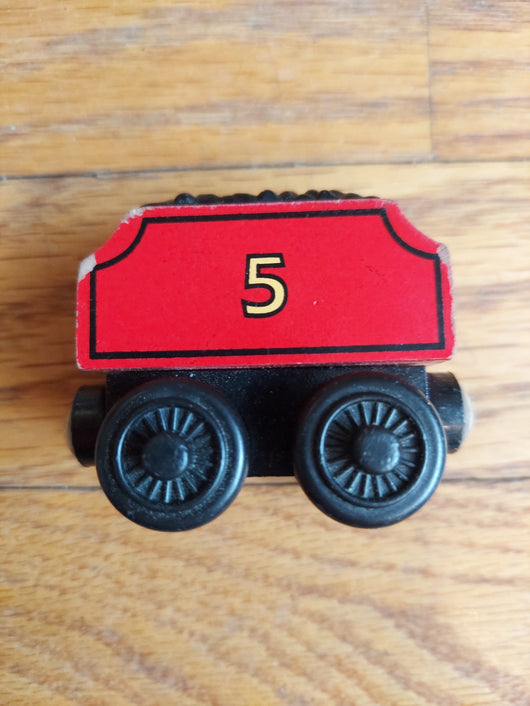 Thomas & Friends Wooden Railway Train & Tender - James - 2539TF100 -Limited 2009