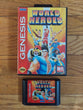 World Heroes (No Manual) - Sega Genesis Game Fighting Arcade Works Fast Shipping