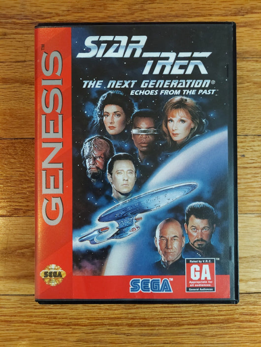 Star Trek: The Next Generation - Echoes From The Past (CIB) - Sega Genesis