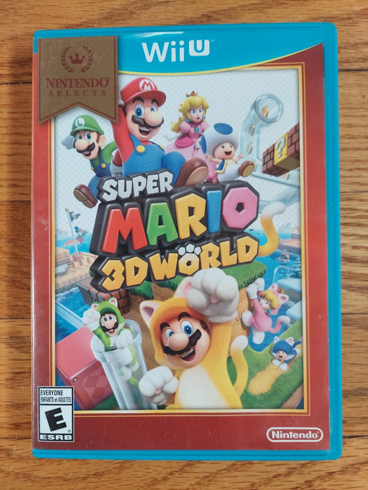Super Mario 3D World - Nintendo Selects Edition - Wii U Game Platformer Action