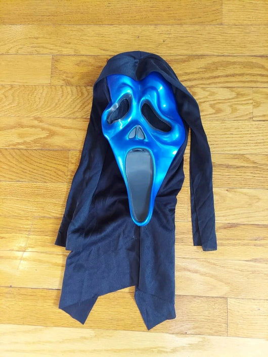 Blue Ghostface Mask, Great, Fast Shipping!