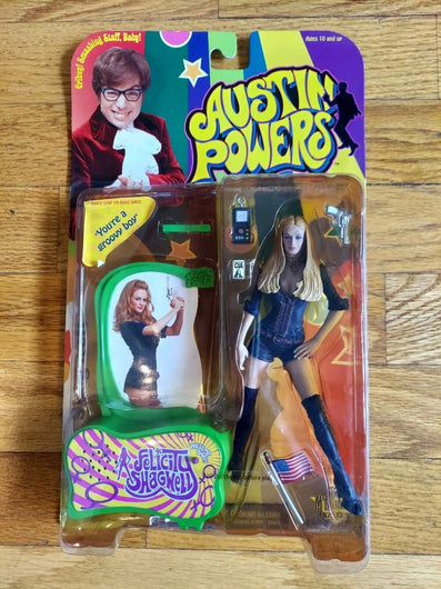 Felicity Shagwell 6” Toy Figure Austin Powers McFarlane Toys 1999 Fast Shipping