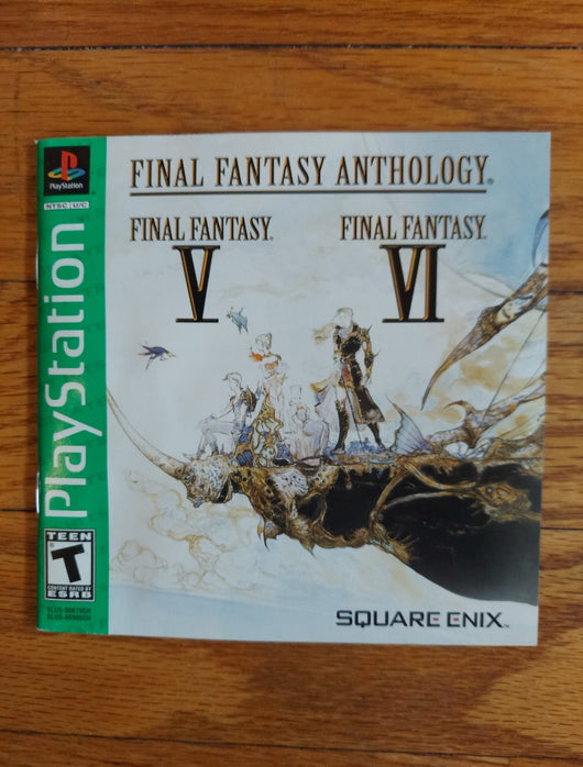 Final Fantasy Anthology - Greatest Hits (Discs & Manual Only) - PS1, Fast Ship!