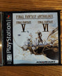 Final Fantasy Anthology (CIB) - PS1 Game RPG Adventure Retro Works Fast Shipping