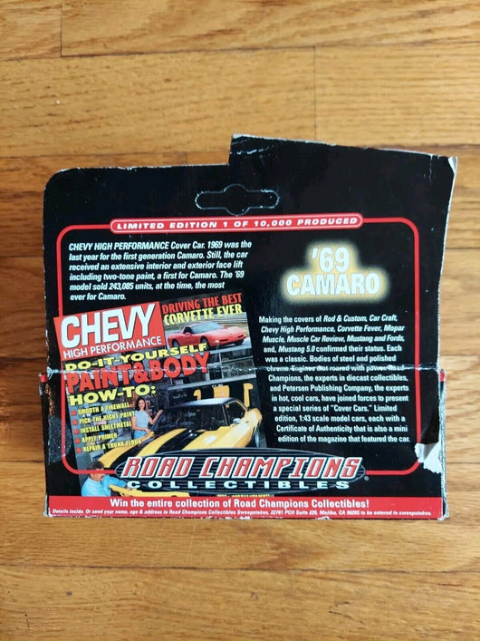 Road Champs Collectibles: Chevy 5 Car Lot ('55 Chevy, '55 Chevy W/Flames, '69...