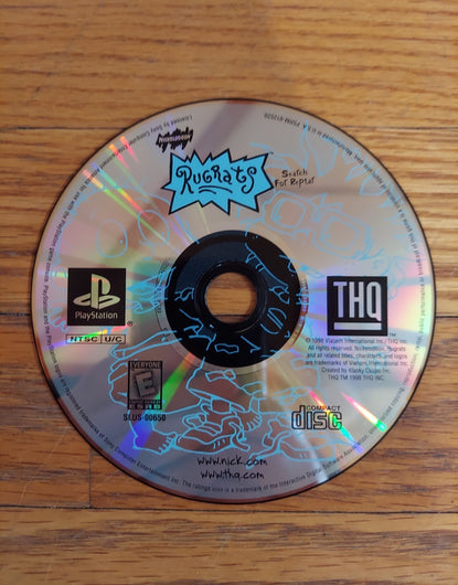 Rugrats: Search For Reptar (Loose) - PS1 - Action Adventure Mini-Game Collection