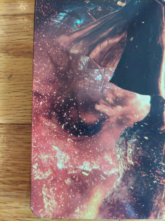 Final Fantasy 7 Remake PS4  Sephiroth Steel Book W/Disc 2 & Soundtrack Disc,Read