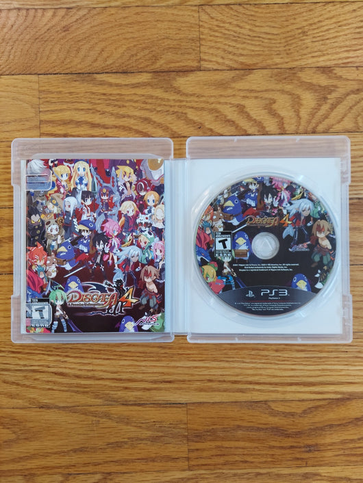 Disgaea 4 (CIB) - PS3 Game Role Playing Tactical Strategy, Works, Fast Shipping!
