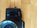 Minolta X-7 Camera W/Focal 1:2.8 28mm Lens, Minolta 1:1.7 50mm Lens, W/ Bag