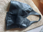 Lambskin Couture Halter Top (PRADA OR OSCAR DE LA RENTA) with Crystal Broach