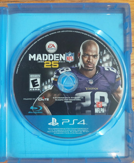 Madden NFL 25: 1989 - 2014 (CIB) - PS4 Game - American Football Simulation Works