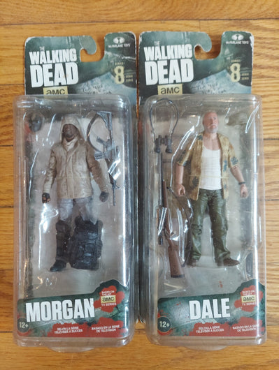 McFarlane Toys: The Walking Dead Combo - Dale & Morgan - Series 8 -Action Figure