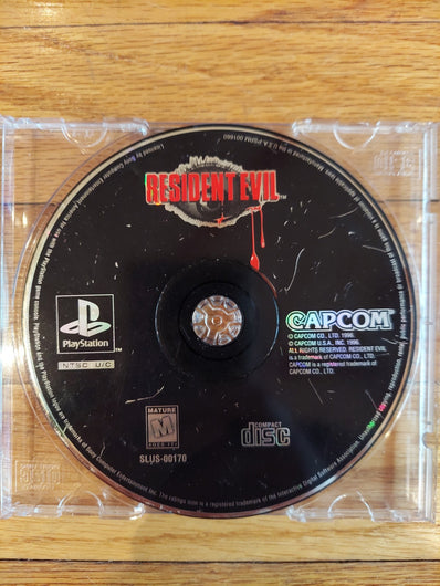 Resident Evil (Disc Only) - PS1 - Survival Horror Game - Works Fast Shipping!