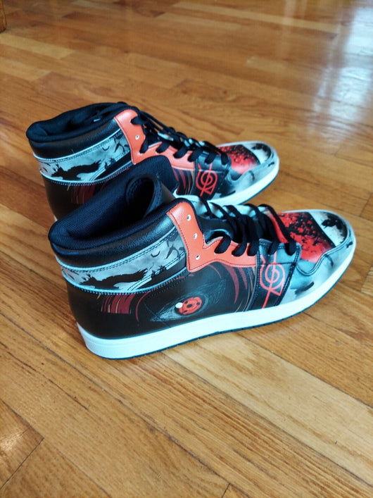 Naruto Mid Top Mens Sneakers (Brand New) - Size 43 Euro - Size 10 US