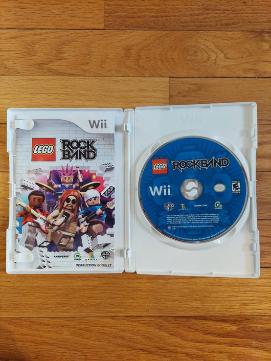Wii Rockband Bundle W/Wireless Drumset, Kick Pedal, Drum Dongle, Drum Sticks