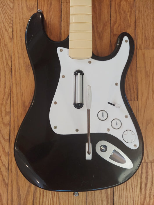 Rock Band Fender Stratocaster Guitar For PS3 - No Dongle & Battery Cover - Works