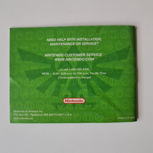 Legend of Zelda: The Minish Cap Nintendo Game Boy Advance Manual Only! Fast Ship