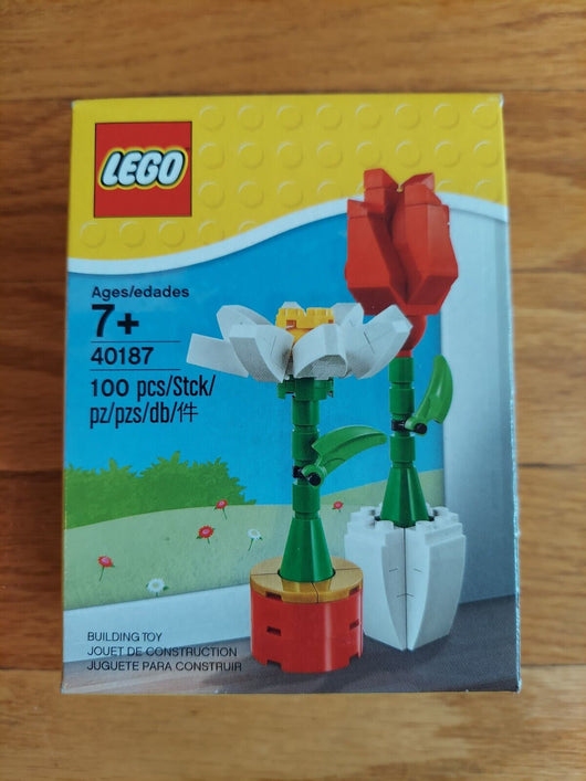 LEGO Seasonal 40187 Flower Display Retired Set New In Sealed Box, Fast Shipping
