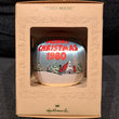HALLMARK KEEPSAKE ORNAMENT- SATIN ORNAMENT-MICKEY & MINNIE MOUSE- 1980 Christmas