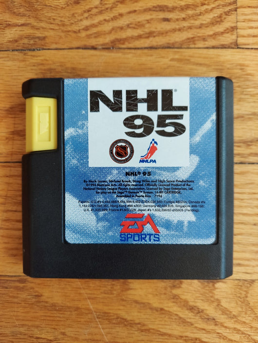 NHL 95 (CIB) - Sega Genesis Game Hockey Sports Simulation, Works, Fast Shipping!