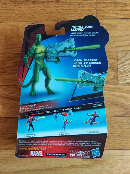 Amazing Spider-Man Movie Reptile Blast Lizard  3.75