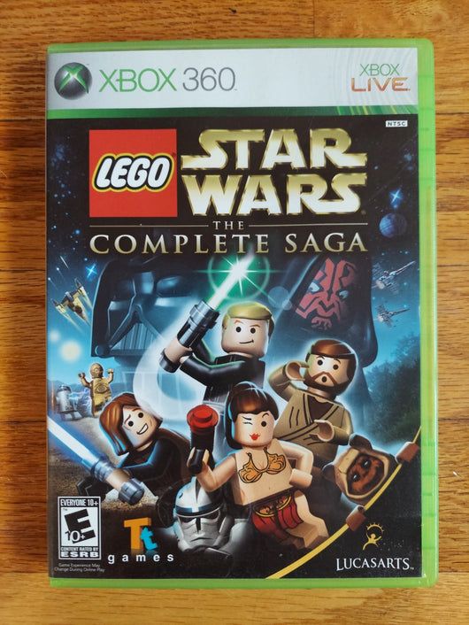 LEGO Star Wars: The Complete Saga Xbox 360 - No Manual, Fast Shipping!