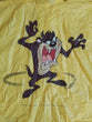 Vintage 1996 Looney Toons Tazmanian Devil Plastic Rain Poncho - Fast Shipping!