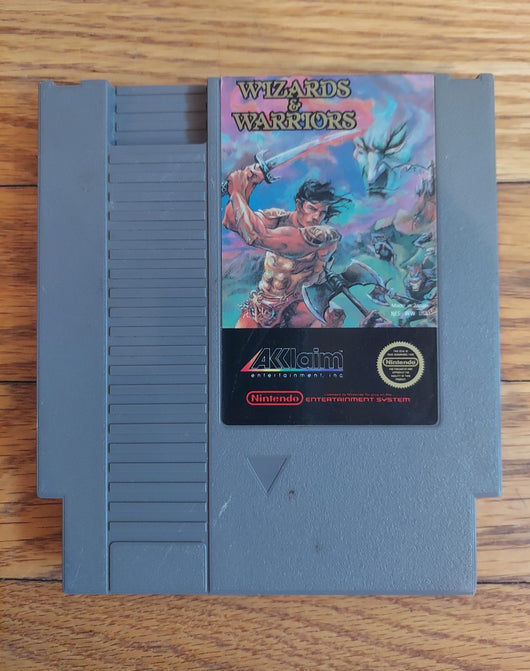 Wizards & Warriors (Cartridge Only) - NES Game - Action & Adventure Fantasy