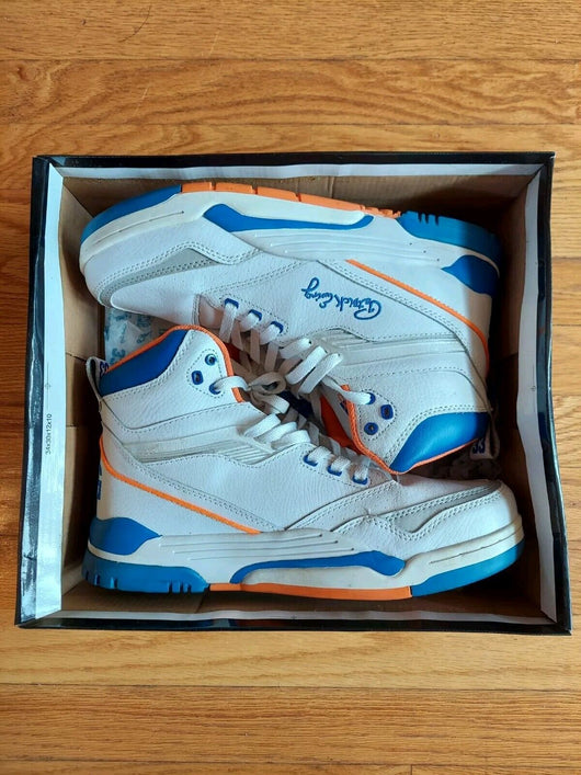 Patrick Ewing: Ewing 33 Hi (White/Orange/Blue) - Mens Size 10.5 US (Used)