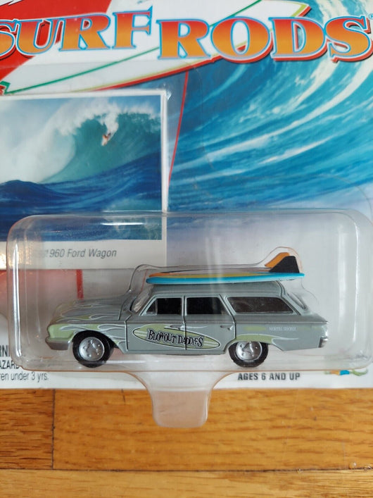 Johnny Lightning Surf Rods Die Cast Cars Collection  Lot Of 5,New, Fast Shipping