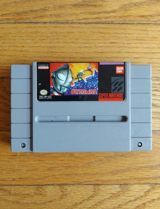 Ultraman - SNES Game Fighting Action Adventure Kaiju Combat Works Fast Shipping!