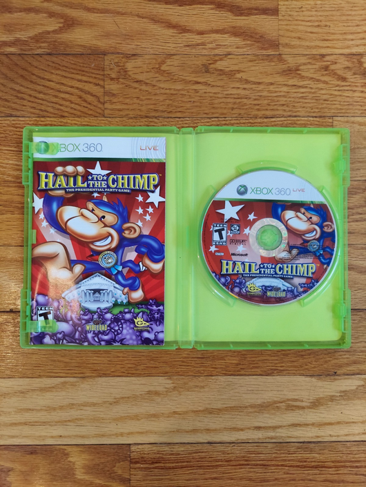 Hail To The Chimp: The Presidential Party Game (CIB) - Xbox 360, Fast Shipping!