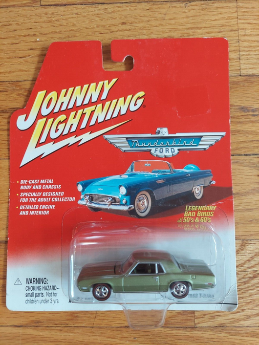 Johnny Lightning: Thunderbird Combo - 1956 T-Bird Roadster & 1968 T-Bird - 1:64 