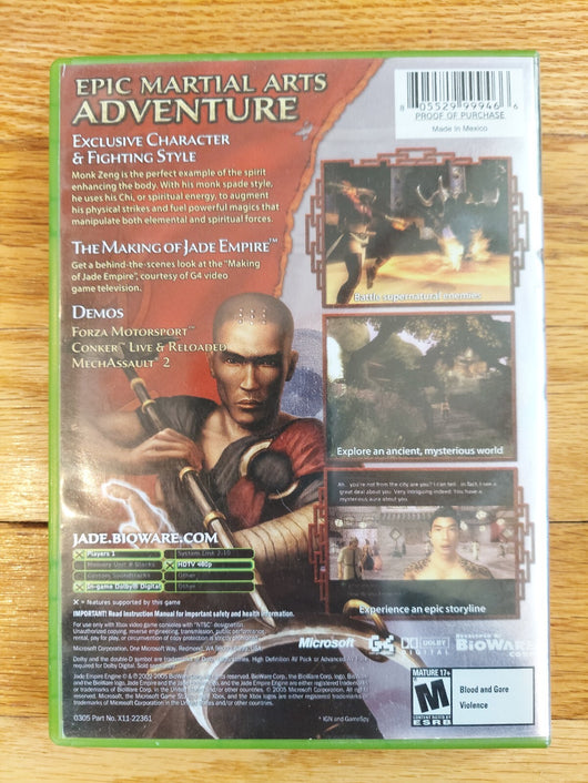 Jade Empire: Limited Edition (CIB) - Xbox, Fast Shipping!