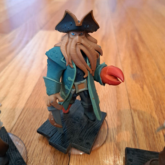 Disney Infinity Pirates of the Caribbean Lot 3 Figures, Great, Fast Shipping