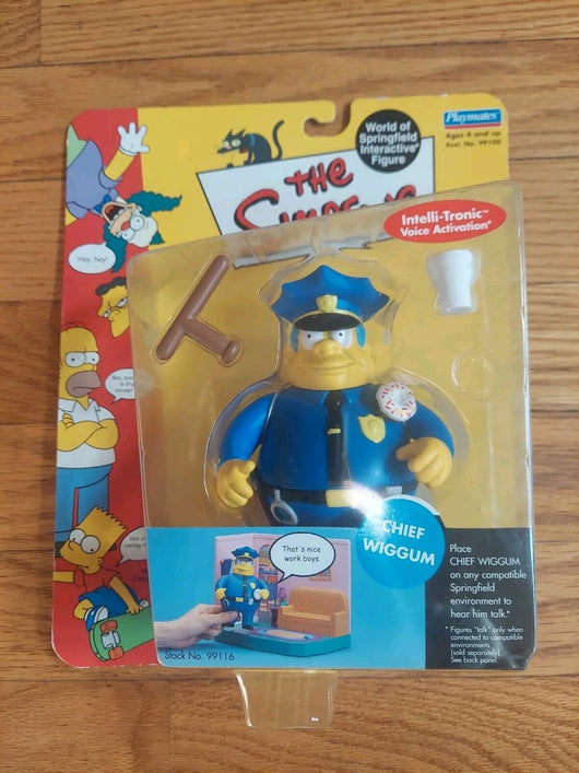 VINTAGE 2000 The Simpsons Intelli-Tronic Voice Activation 
