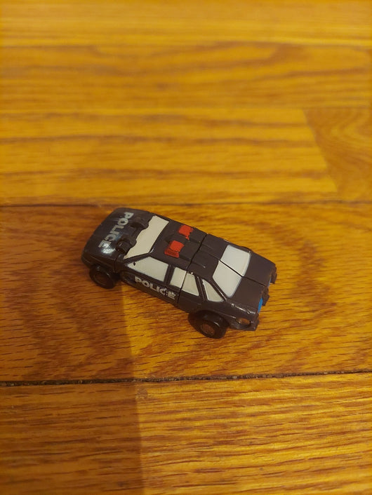 Vintage 1998 Tranformers G1 Stakeout Micromasters Patrol Police Cruiser Hasbro