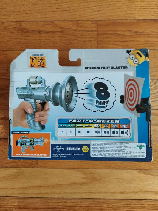 Despicable Me4: SFX Mini Fart Gun, Fast Shipping