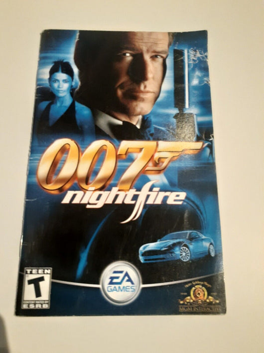 James Bond 007: NightFire - PS2 PlayStation 2 Authentic Instruction Manual Only
